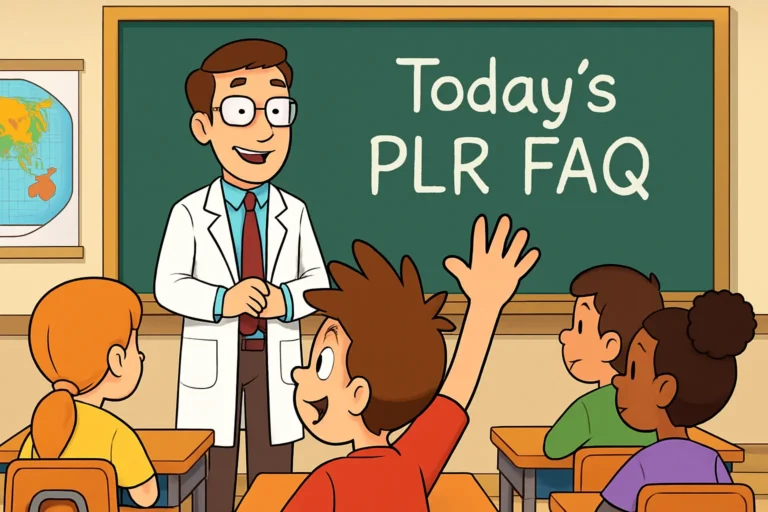 n2plr todays PLR FAQ in the classroom
